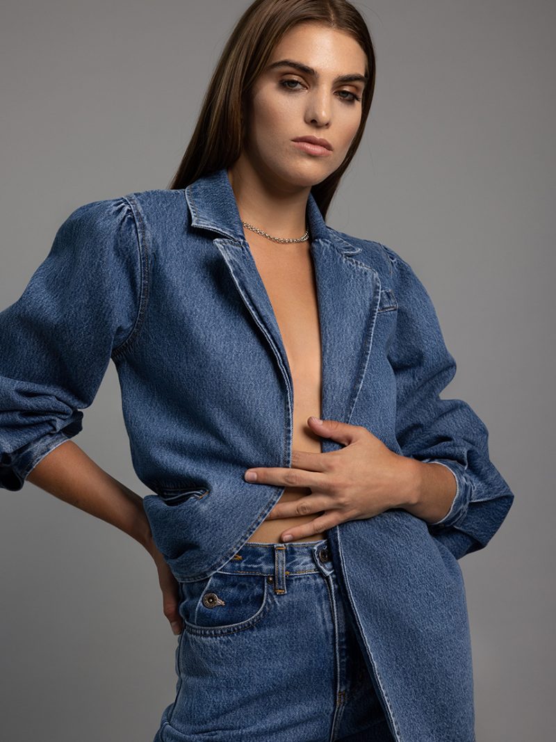 Silia Denim Blazer