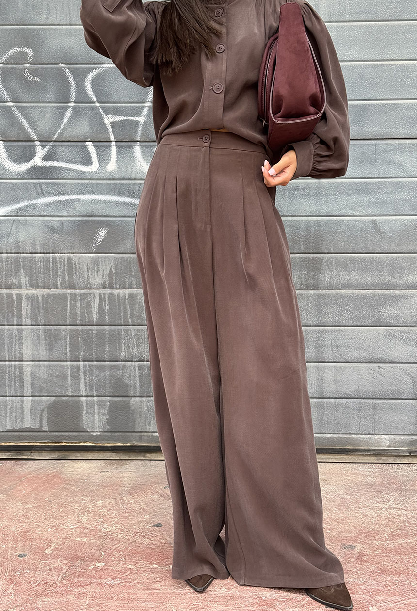 Παντελόνα Enia brown
