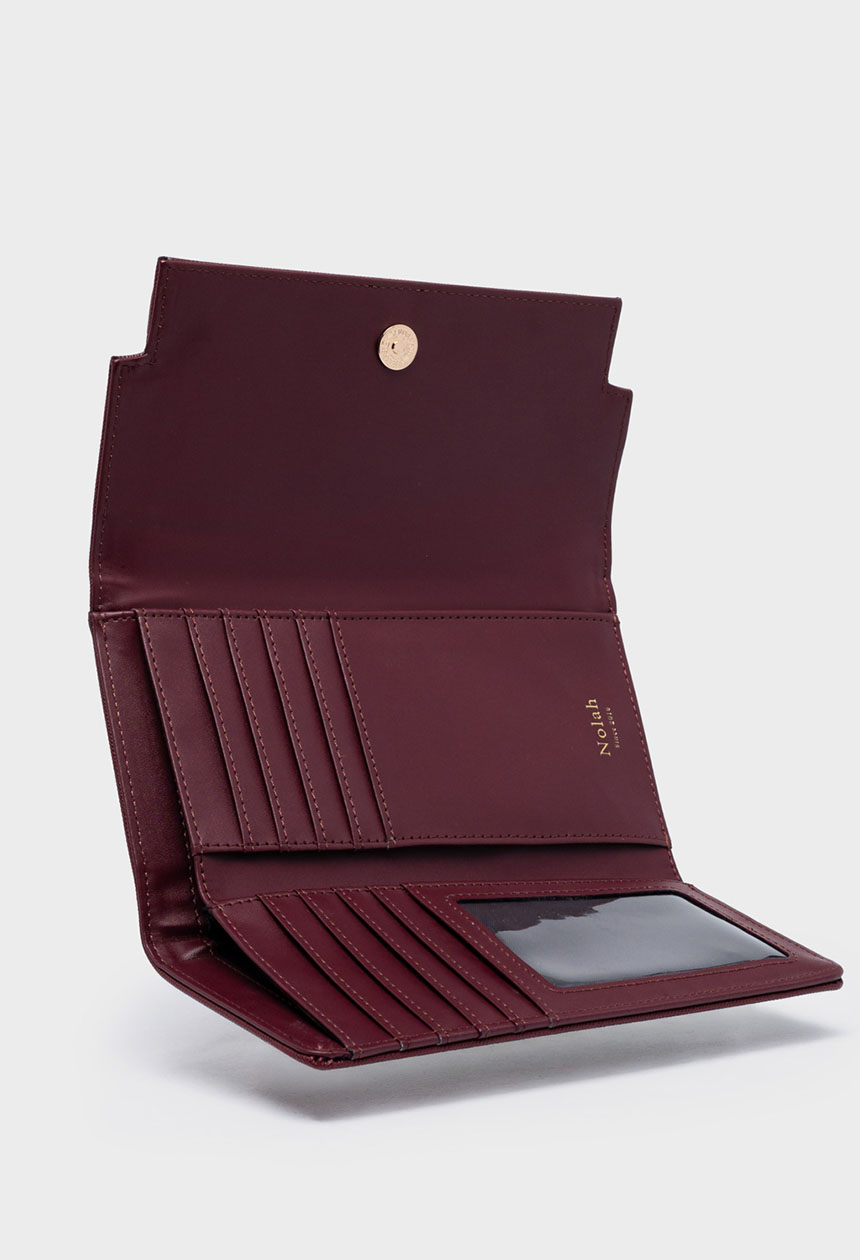 Πορτοφόλι Nodelia Burgundy - Image 2