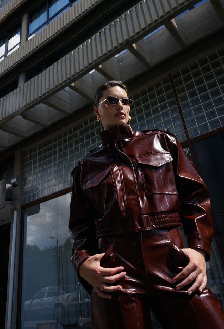 KYLIE JACKET BROWN - Image 3
