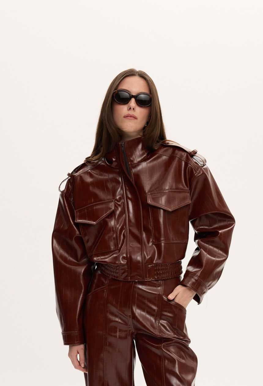 KYLIE JACKET BROWN