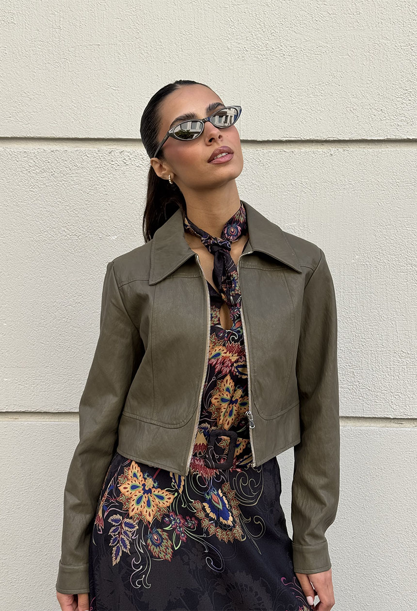 Jacket pepper chaki - Image 2