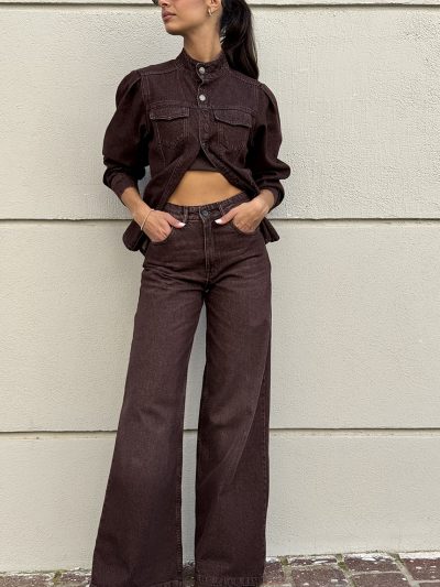 Παντελόνι jean Bellen Chestnut