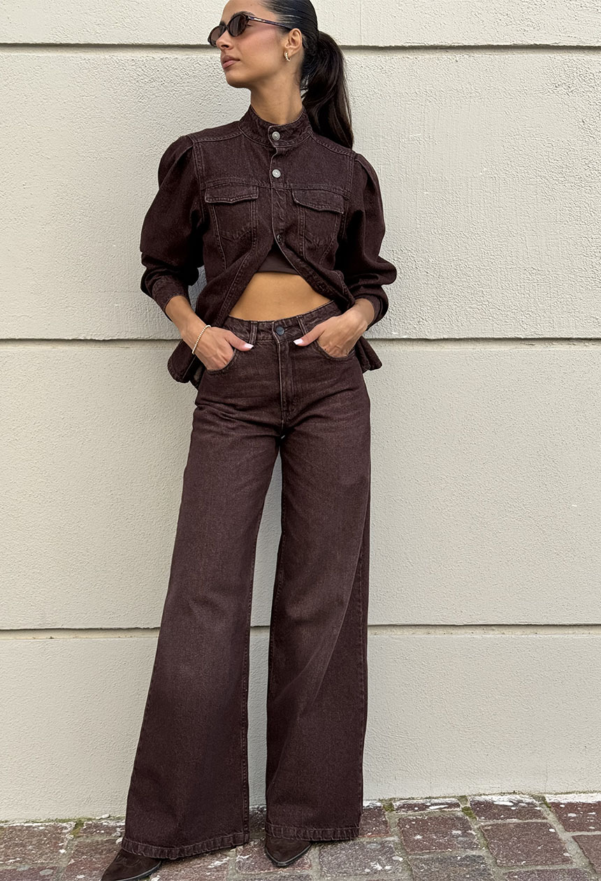 Παντελόνι jean Bellen Chestnut