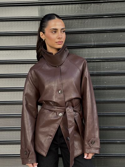Jacket Karma aubergine