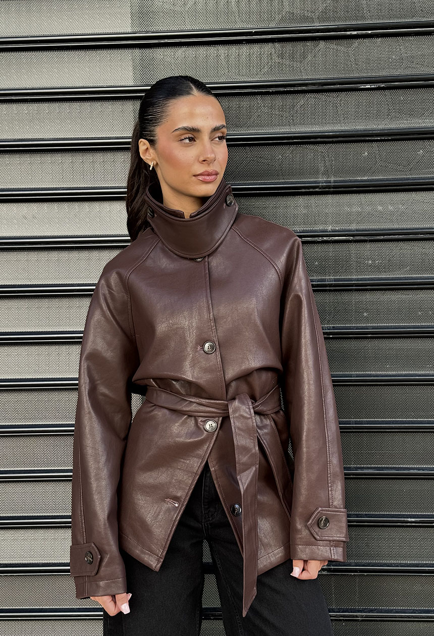 Jacket Karma aubergine