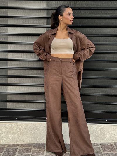 Παντελόνα Alcantara Moka
