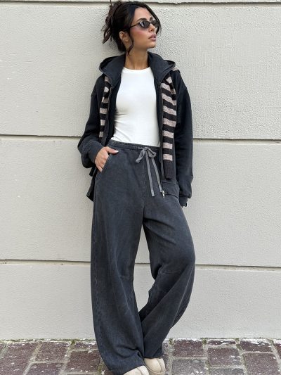 Stella Stone Black Pants