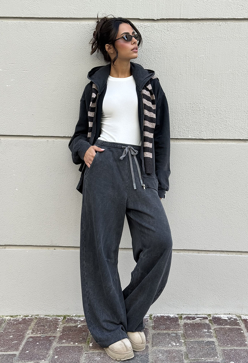 Stella Stone Black Pants