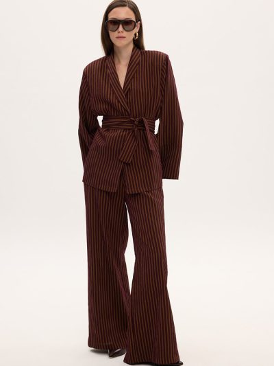 STRIPPED PYJAMA SET
