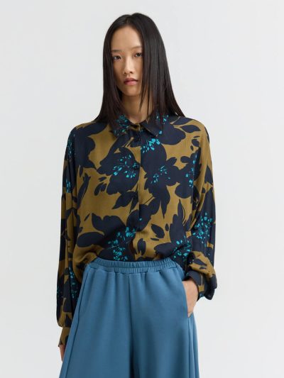 ANISA Πουκάμισο φαρδύ floral