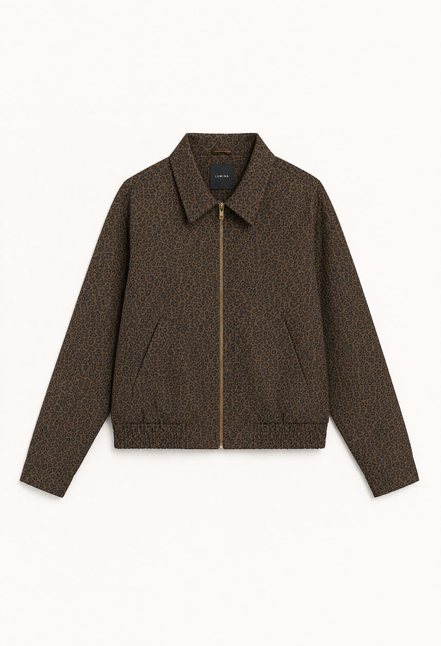 Bomber Jacket Marrone