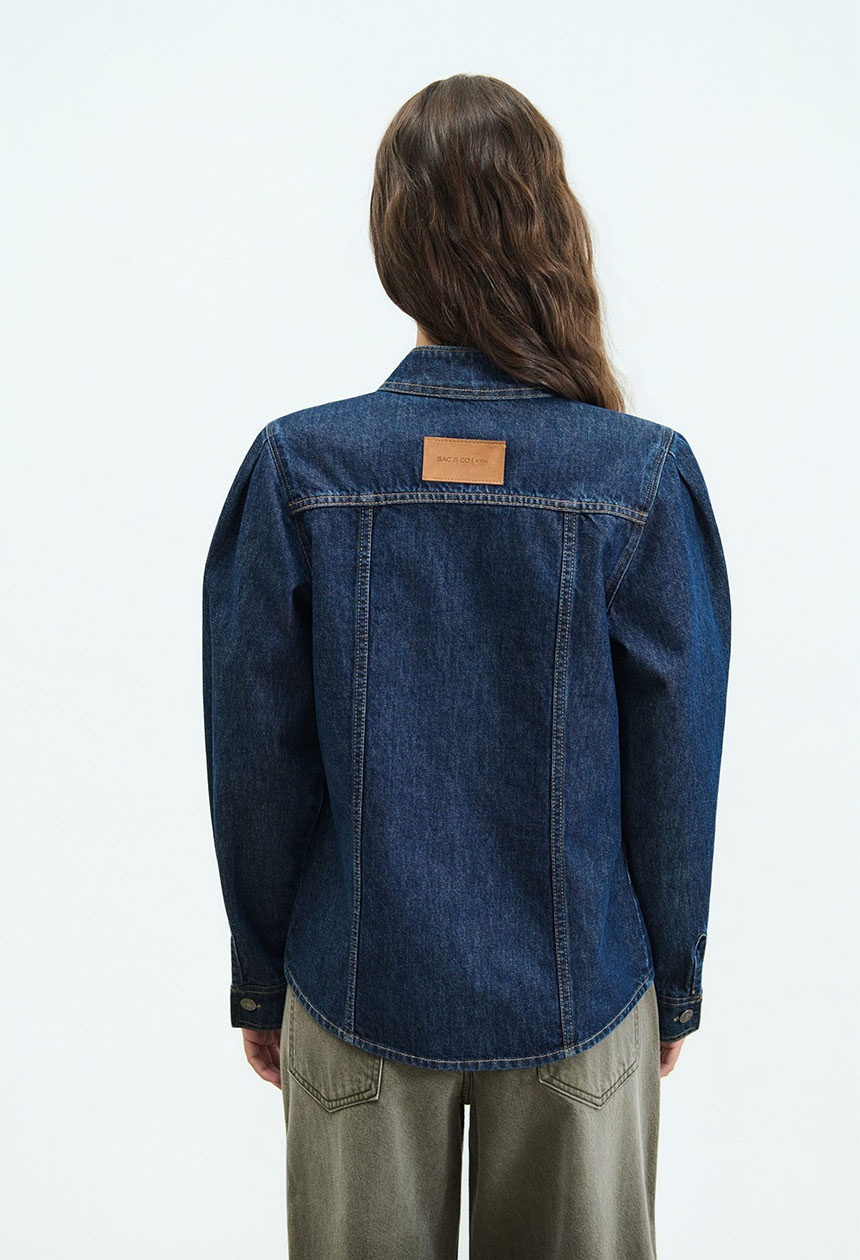 Jacket Emily Ocean Blue - Image 2