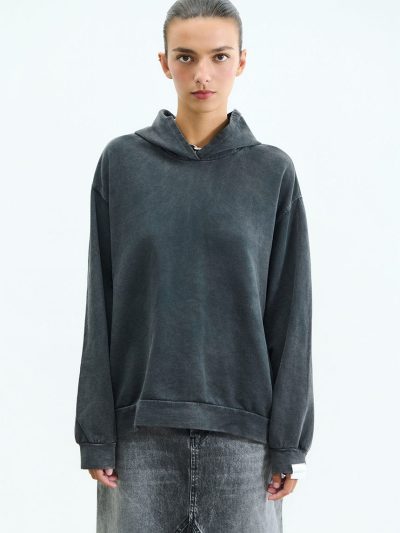 Bella Stone Black Hoodie
