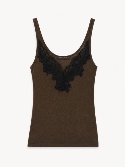 Top Canotta Brown