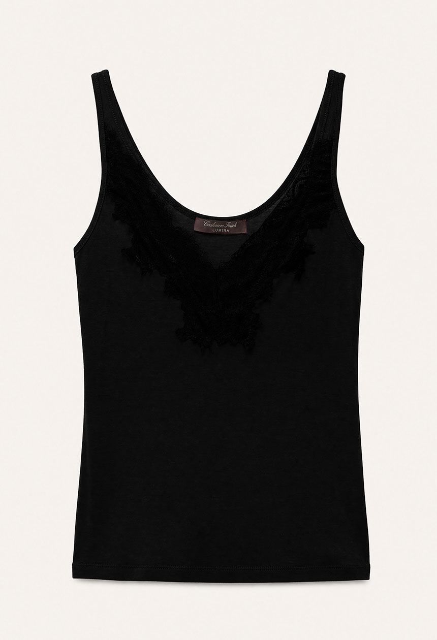 Top Canotta black